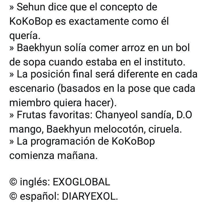 DiaryEXOL's tweet photo. [INFO] 190717 | Show Mukbang puntos clave.

#EXO #KoKoBop #TheWarEXO #엑소 

© pic https://t.co/OOB3Y0M6Ds