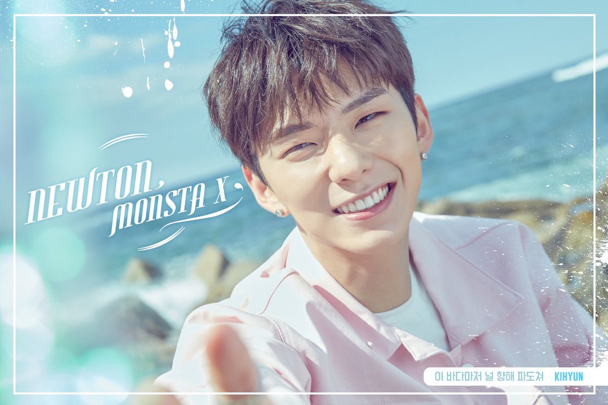 xfansite's tweet photo. [PHOTO] first teaser photo released for MONSTA X's new release, Newton.

#Kihyun #MONSTAX #Monbebe #Newton #기현 #몬스타엑스 #몬베베 https://t.co/yJSFOLy1SA