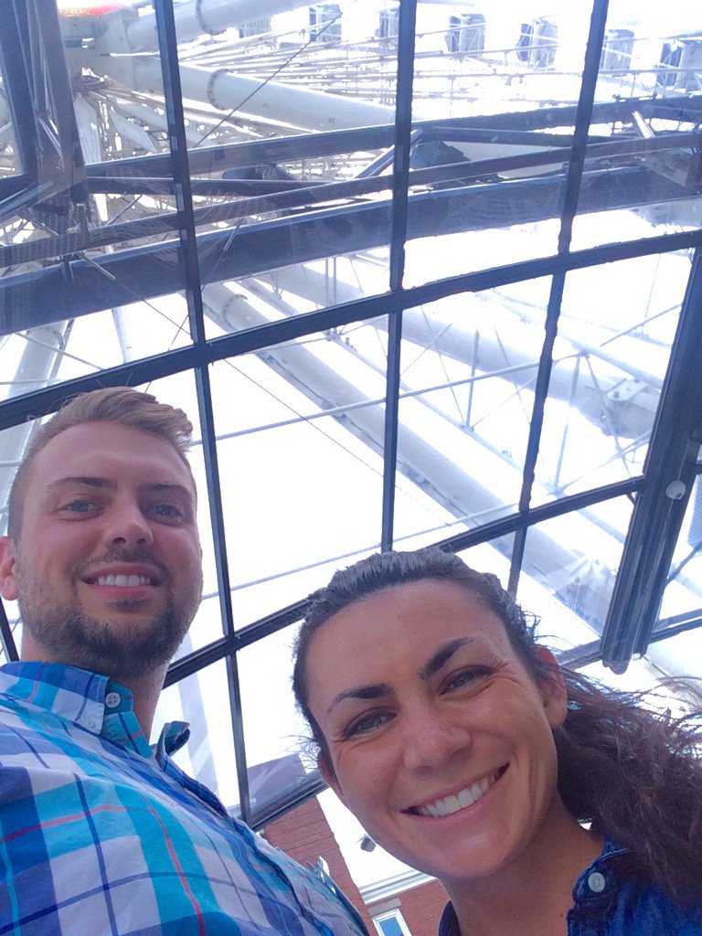 QuintwithaQ's tweet photo. Spending some time with this gorgeous girl. #skyview https://t.co/Nafjucw1jn