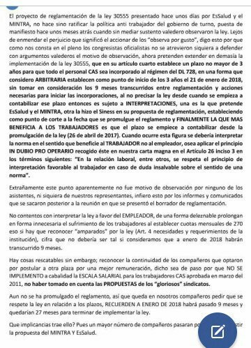 MolinaGadea's tweet photo. Defender al trabajador mas no al empleador.
Ley 30555 promulgada se cumple abril del 2020 no mas
@MTPE_Peru  @augusegui 
@msalazarcongres https://t.co/0uMDnobrVJ