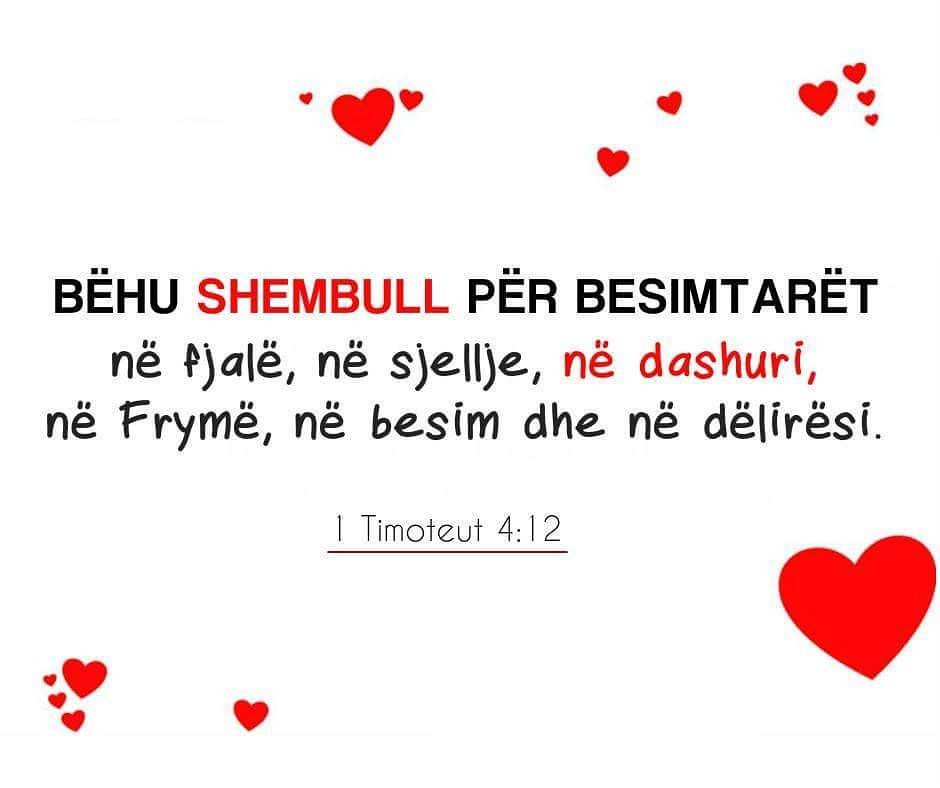 Zanafilla's tweet photo. Bëhu #shembull për #besimtarët https://t.co/353pZwO3Oa