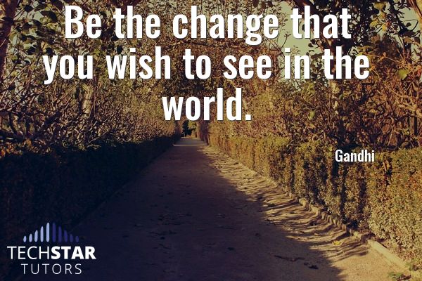 TechStarTutors's tweet photo. "Be the change that you wish to see in the world." -Gandhi

#Gandhi #Quotes #LifeQuotes #Quote #Life #Earth #WisdomQuotes #WednesdayWisdom https://t.co/f5JSoGHCiI