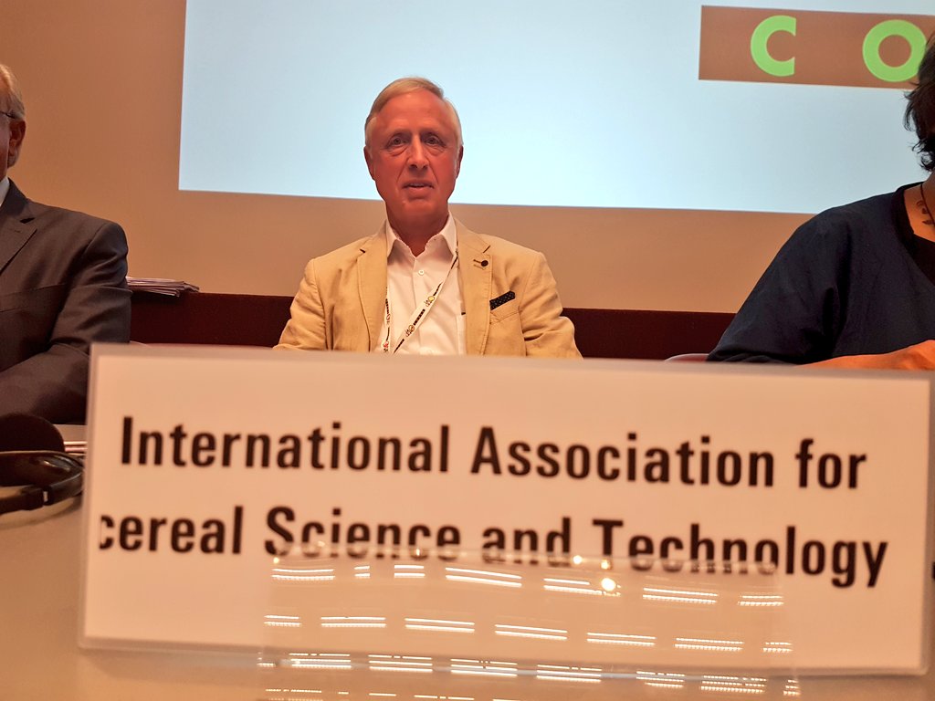 FAOWHOCodex's tweet photo. @IGTCglobal "Releasing new quality methods in the field of cereals its our core business" - #IACST Dr Meinolf Lindhauer https://t.co/uDD7LnxSB0