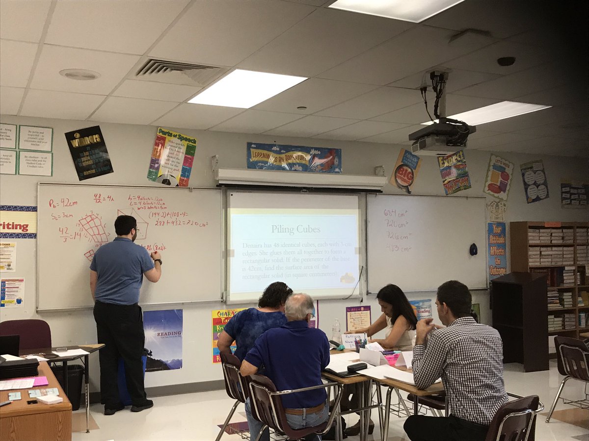 BrowardMath's tweet image. New math teachers taking the lead #performancetasks @BayukAlexandra @gbarmoha