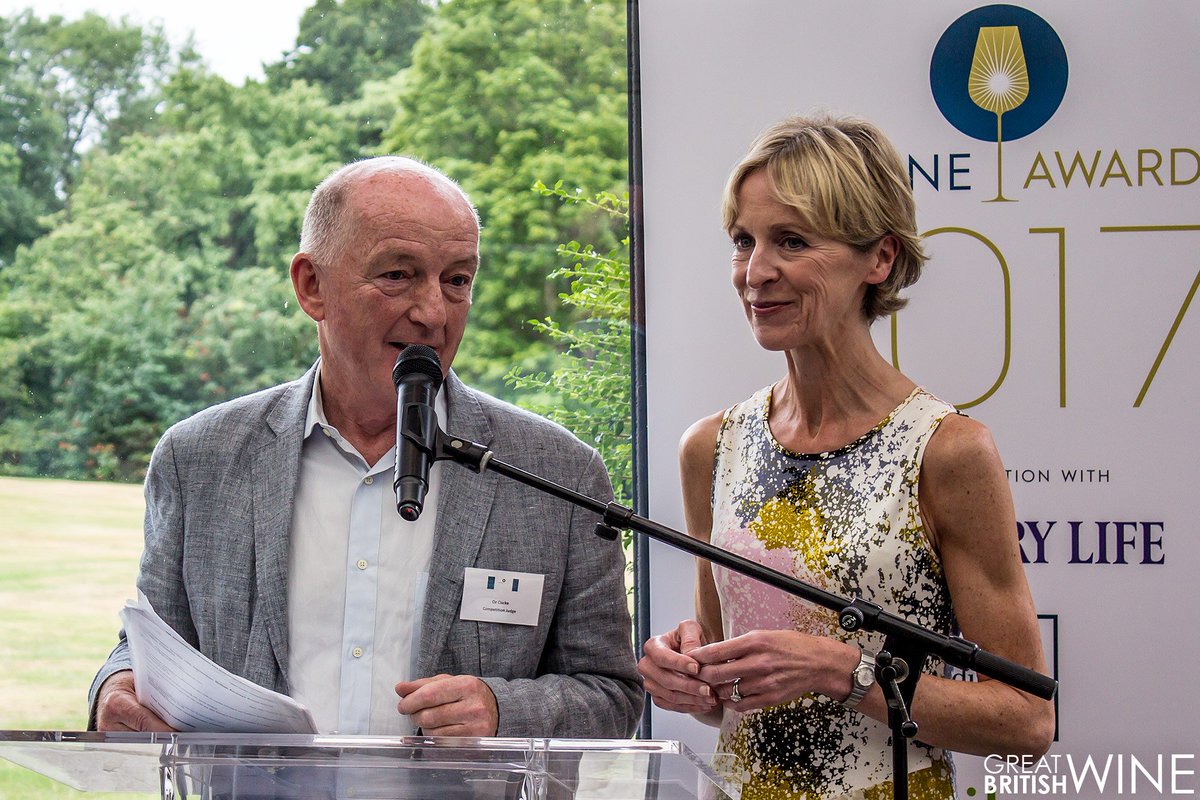 Can't think of two better people to lead the charge to recognise #EnglishWine brilliance. Fantastic speeches <a href="/ozclarke/">Oz Clarke</a> &amp; <a href="/SusieBarrie/">Susie Barrie</a> today.