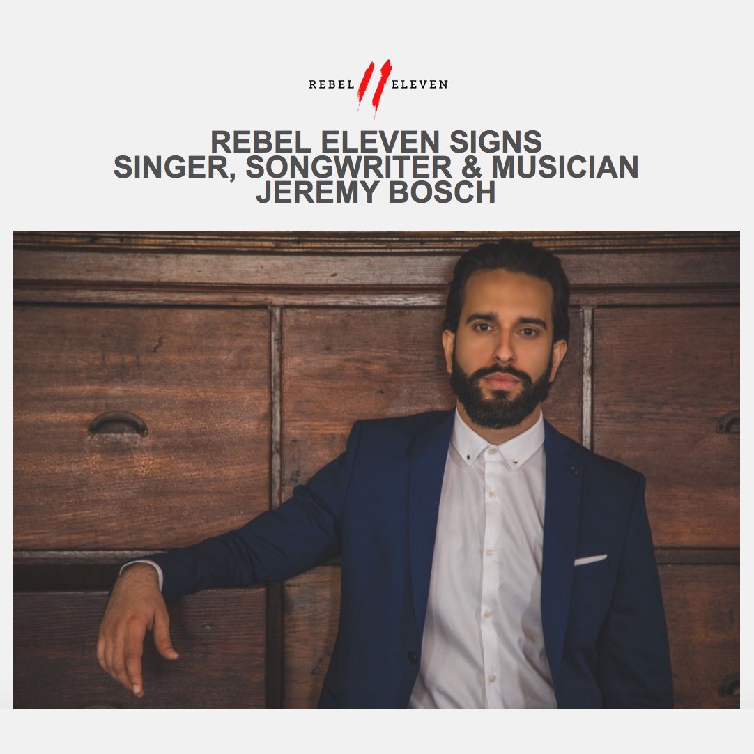 Rebel_Eleven's tweet photo. We are proud to announce the signing of @jboschmusic 🎶 Welcome to the Rebel Eleven family! https://t.co/a0JiYHTET3