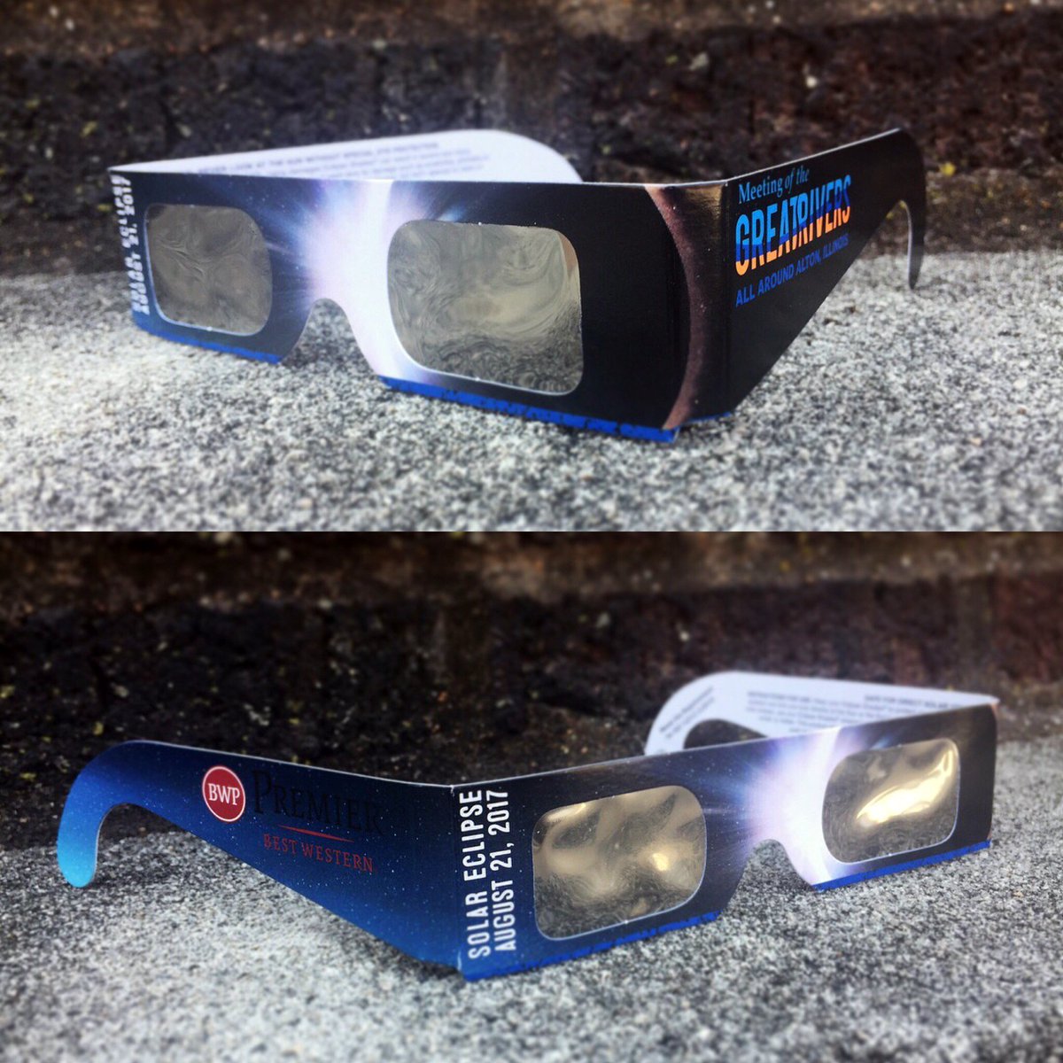 altonamp's tweet photo. How about a FREE pair of solar glasses?😎 Get yours at the Solar Eclipse Viewing Party, Aug. 21 at the Amphitheater! https://t.co/fllCjpFh9g https://t.co/dz2VgdtU0Q