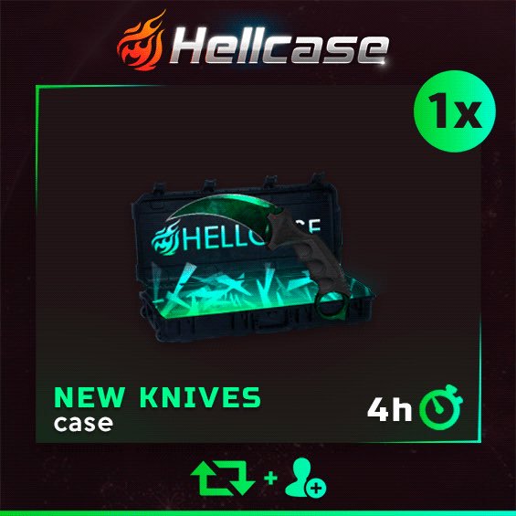 hellcasecom's tweet image. 🔥New Knives Case Giveaway:

▪️RT &amp;amp; Follow &amp;amp; Tag 2 Friends &amp;amp; Profile URL
▪️GET BONUS goo.gl/GFehLG

🏆Winner in 4 hours!

#csgo