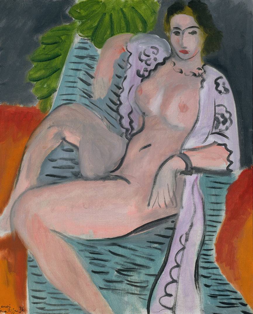 MenschOhneMusil's tweet image. Henri #Matisse - Draped Nude (1936).