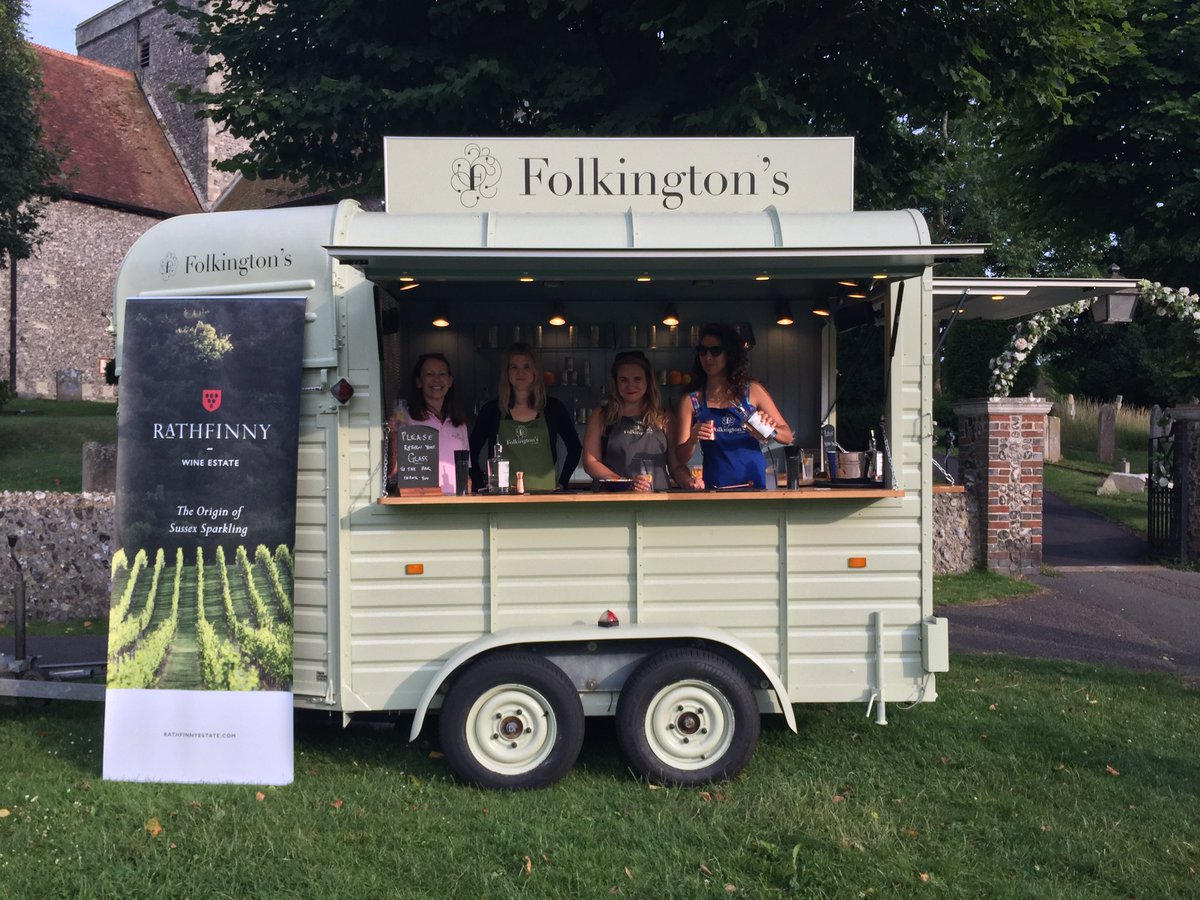 What better way to get ready for a concert than with excellent <a href="/Folkingtons/">Folkington's</a> gin! @AlfristonMusic #getintothespirit