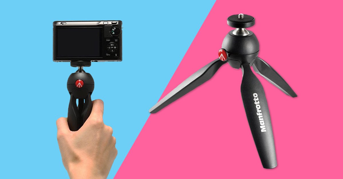 The_GadgetsBox's tweet photo. Manfrotto MTPIXI-B el Minitrípode Pixi Black para tu cámara o smartphone https://t.co/xiveW5FCTY por 25,99€ #TheGadgetsBox https://t.co/WAWPlavvw2