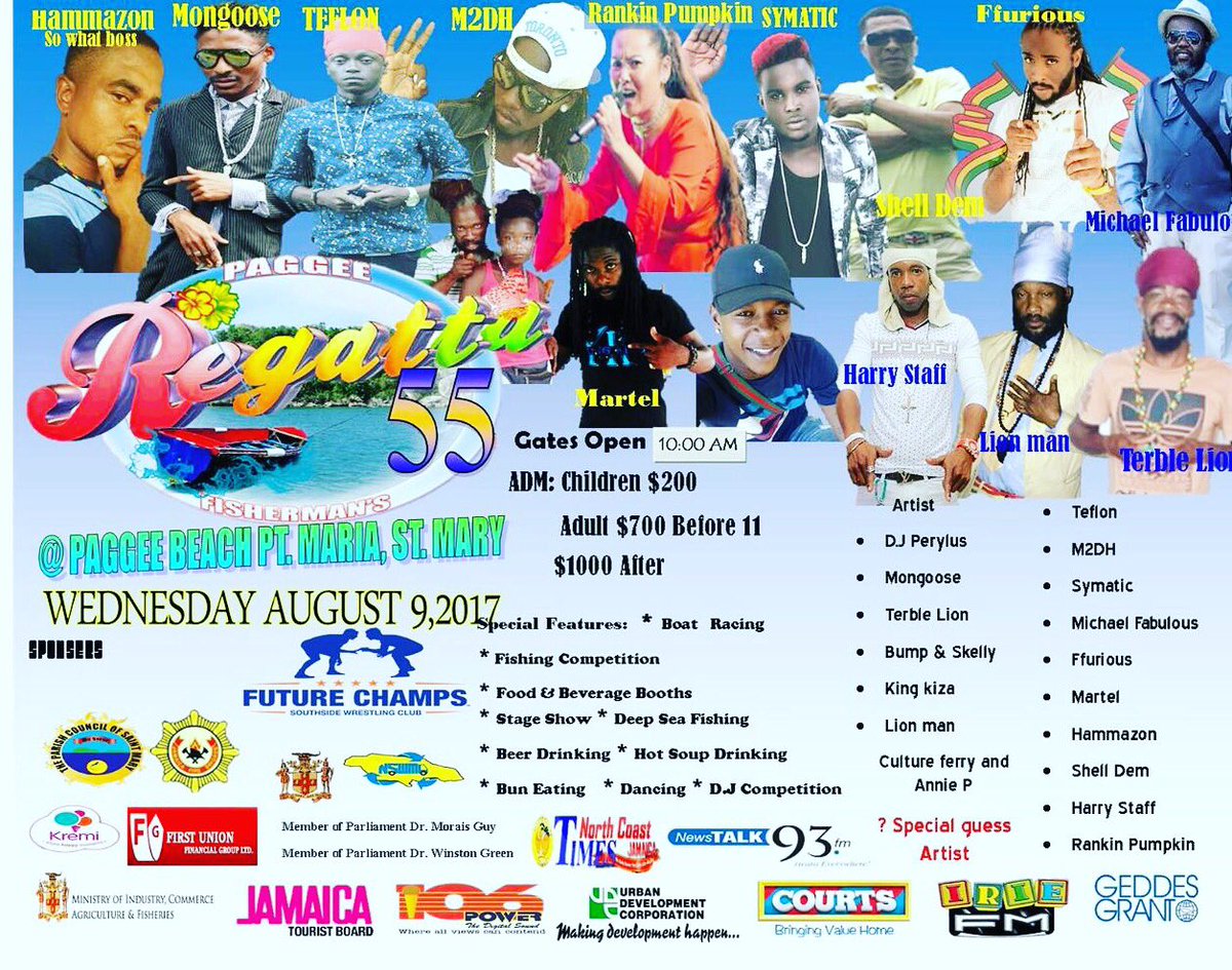 17mediagroup's tweet photo. @ffuriousmusic is performing at #stmaryregatta Aug 9 #ffuriousmusic #stmary  @IRIE_FM @OriginalRegatta @ReggaePromotion @RalstonBarrett https://t.co/XiHAjWgIK3