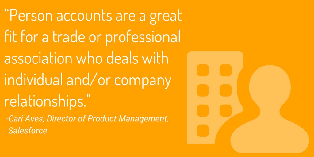 NimbleAMS's tweet photo. We teamed up with #salesforce  to highlight the benefits of person accounts for associations. Learn more: https://t.co/1pLKSyTLaG #assnchat https://t.co/WlxsQbEKfp