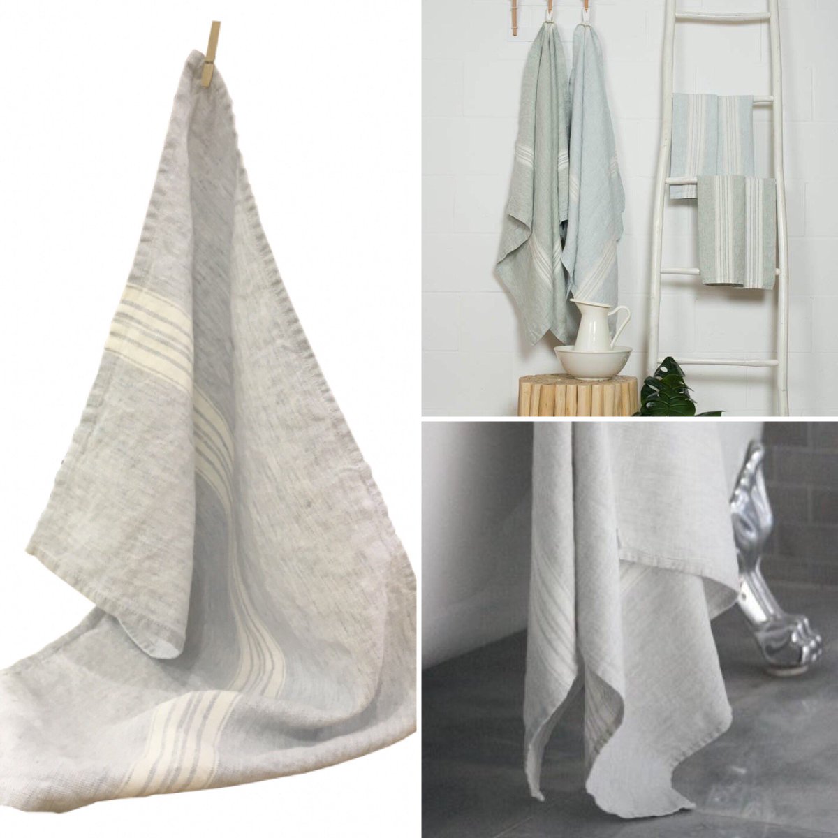 MuffetLouisa's tweet photo. Linen bath towels from @LinenWay. Luxurious and simplistic, these towels absorb well and dry fast. #linen #linenway #shopsidney #shopyyj https://t.co/8lWiIzCAMV