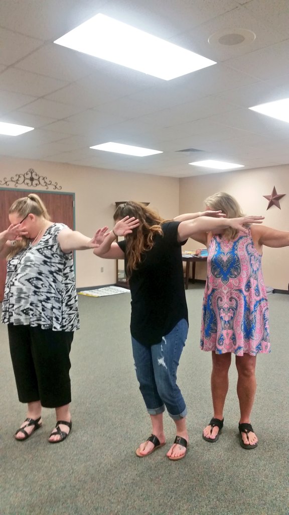 mbilanoski12's tweet photo. Having fun creating writing toolkits at Literacy City! #litcitychallenge #kisdlitcity #mjejags #tripledab #bitmoji https://t.co/W3uSZ1hjOu