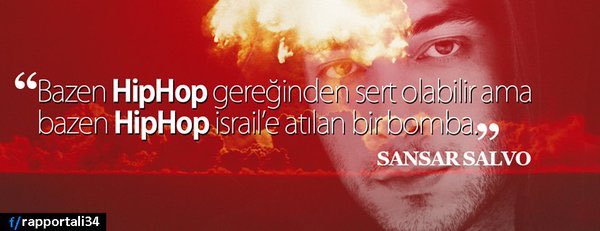 TRapsozler's tweet photo. Bazen hiphop gereğinden sert olabilir ama
Bazen hiphop israil'e atılan bir bomba.
Sansar Salvo

#AksaİçinOrtakSes https://t.co/FYvlqPCfOn