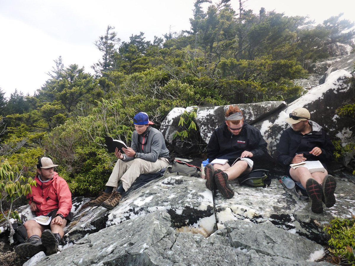 OldSchoolSWO's tweet photo. Biblical discipleship in the backcountry...what more could you want. #OLDS #OLDS17 #springolds17 #gapsemester #gapyear #wilderness https://t.co/cw9CbhJErz