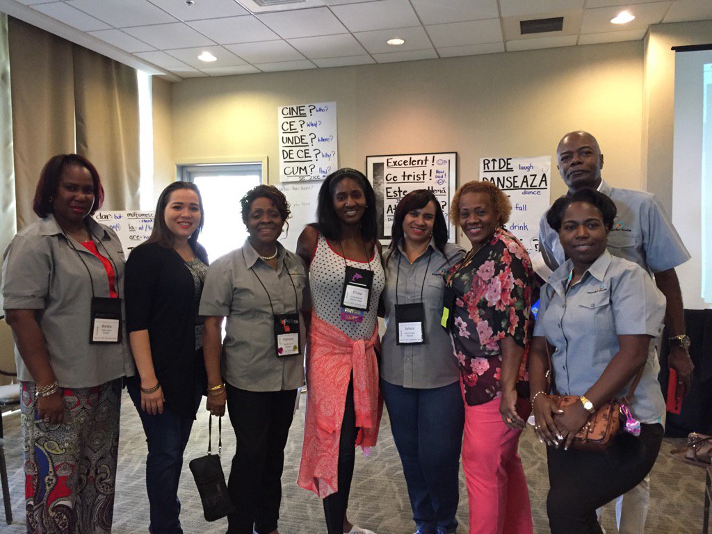 The Beginning Intermediate and Advanced TPRS teachers from Panama!#ntprs17