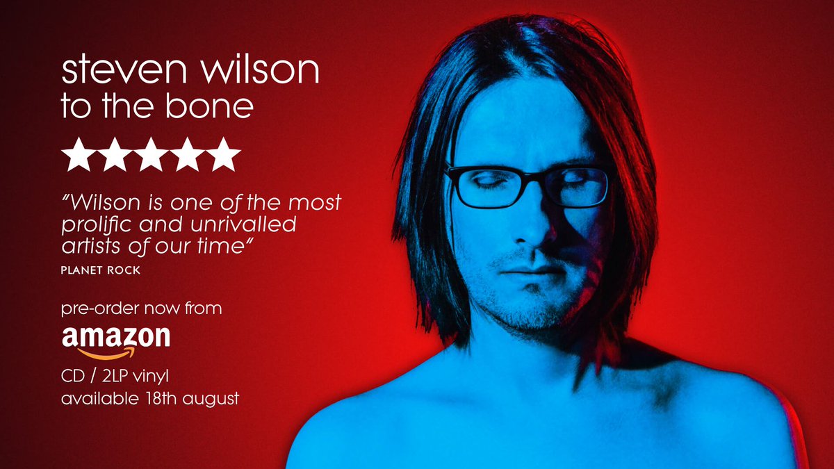 StevenWilsonHQ's tweet photo. “Wilson is one of the most prolific and unrivalled artists of our time” - @planetrockradio - https://t.co/qQn5dk3UOA #tothebone #newalbum https://t.co/sIUHCnntSi