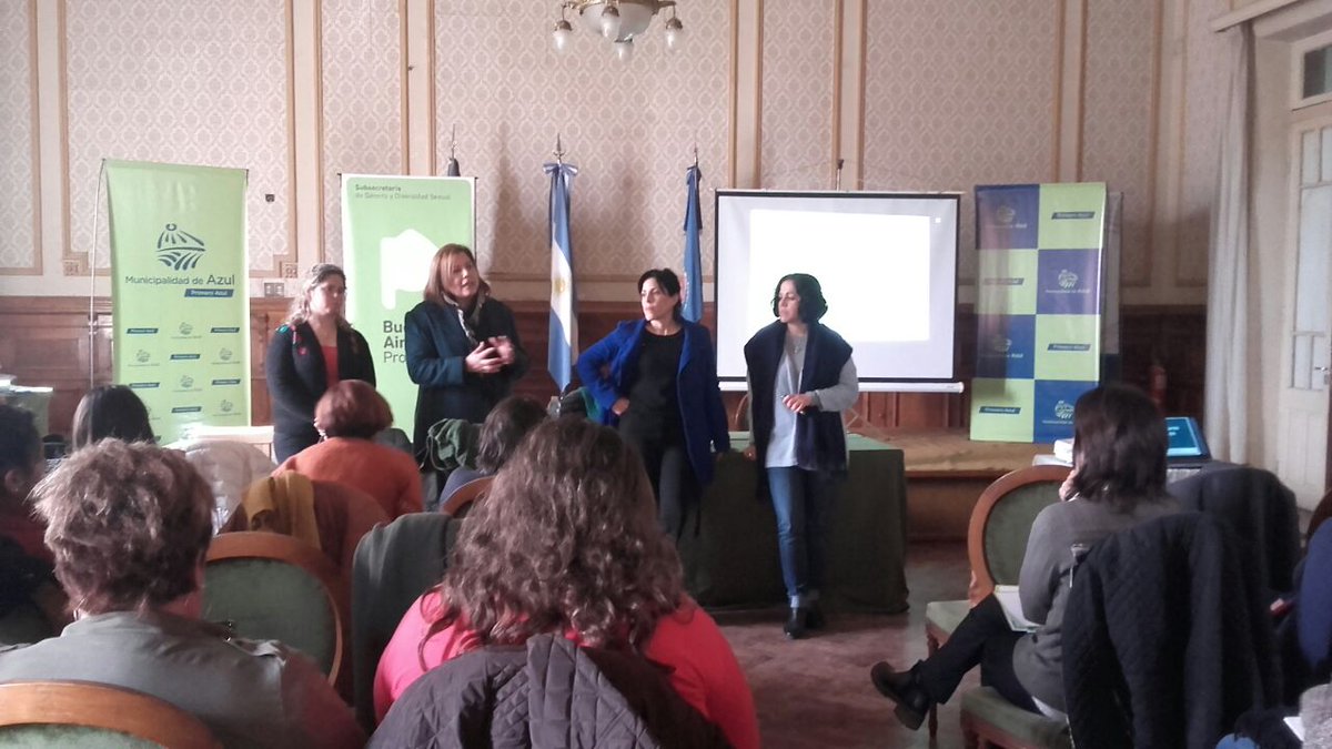BertellysHernan's tweet photo. Azul: Encuentro regional para abordar en red la atención en los hogares de protección integral a las víctimas de violencia de género . https://t.co/xtOPzOzlaC
