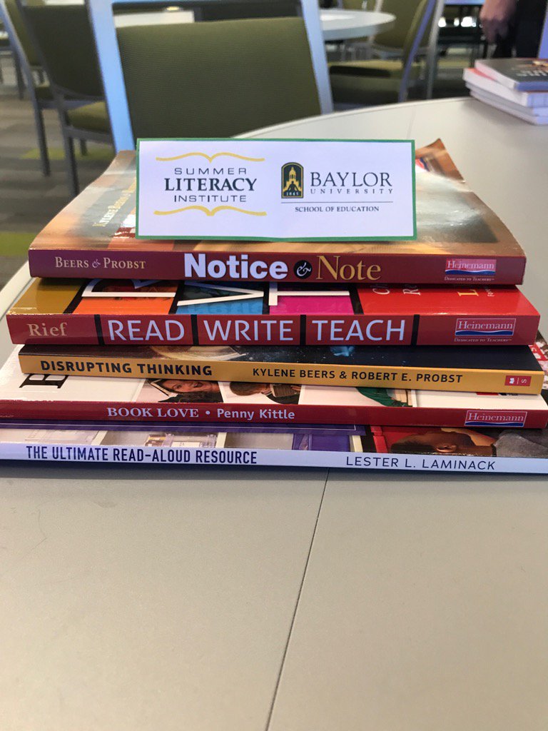 Summer Literacy Institute... mind blown! <a href="/LindaMRief/">Linda Rief</a> <a href="/KyleneBeers/">Kylene Beers</a> @lester_laminack @pennykittle <a href="/BobProbst/">Bob Probst</a>