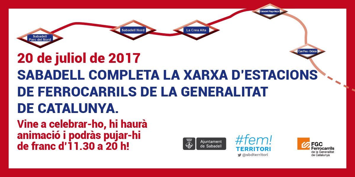 Dema, al final, sí que hi haurà jornades de portes obertes #ViuLaCreuAlta <a href="/infoplanada/">Info Planada</a> <a href="/SoterramentARA/">Soterrament FGC Ara</a>