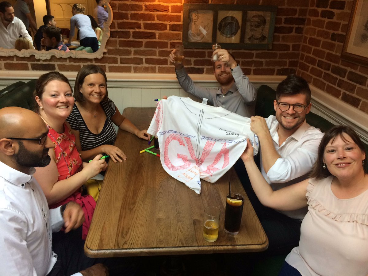 JoMurray123's tweet photo. @GVASouthWest team 11 #latebutbriberyhelps #gvacharitytrail https://t.co/ZzlURPrmyh