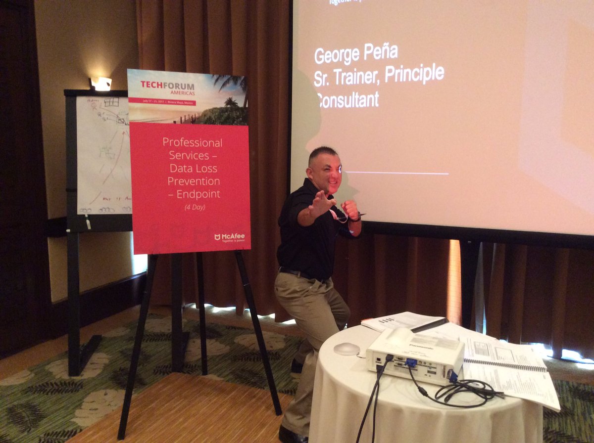 ClaudioSilvaSec's tweet photo. Come on guys, next year I hope find more people from all over the Americas. This event is fundamental to our business. #lamMP #McAfeeTF17 https://t.co/nsOMTzgem0