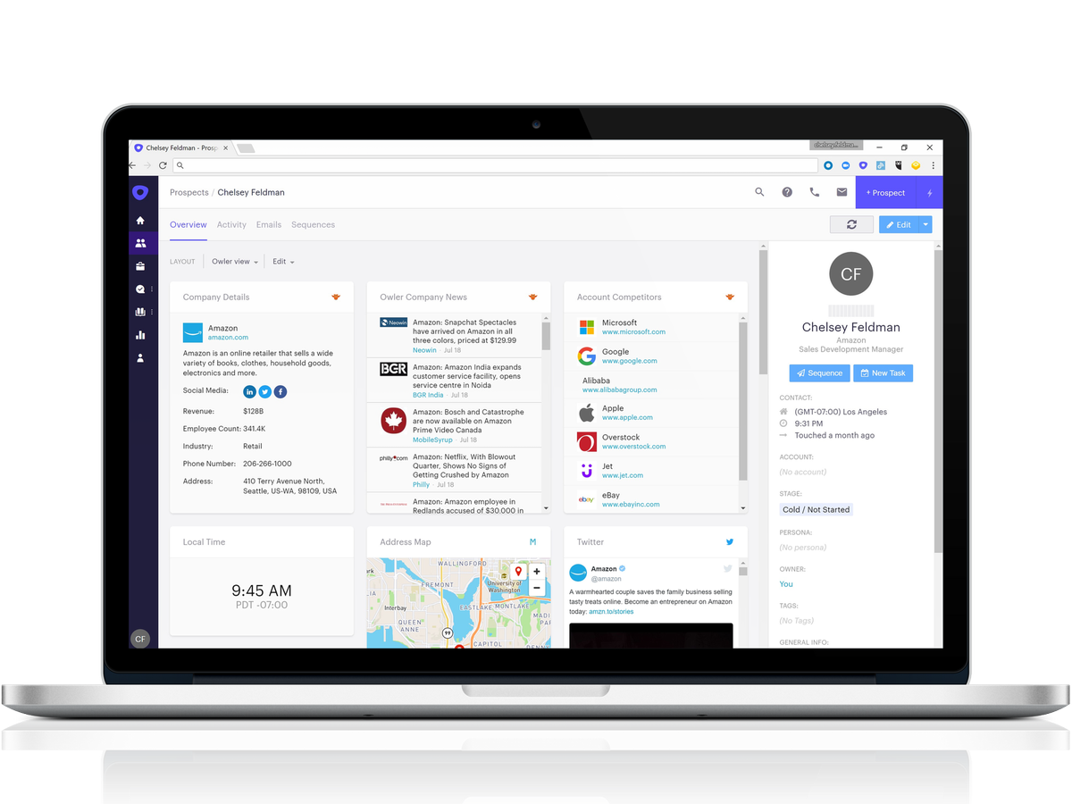 outreach_io's tweet photo. Sales managers! Win back over 7 working days a year spent on non-selling activities with sales intelligence tiles: https://t.co/Ll36vEMMfe https://t.co/QlyPywY5Gf