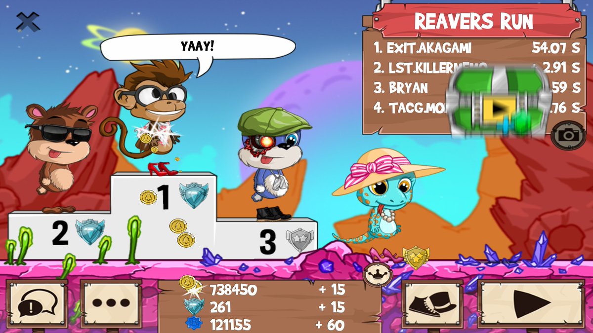 Bangkai_Jai's tweet image. Want to catch an L? #funrun2 #killermemo #BRYAN #MONAE