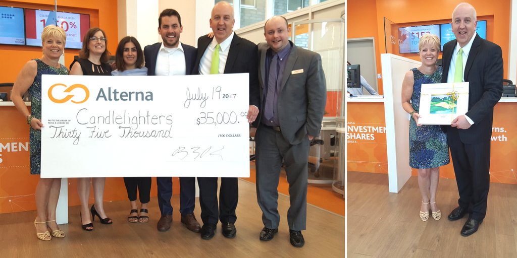 alternasavings's tweet photo. Proud to support @Candlelighters1 with $35,000 raised from this year's #AlternaClassic Golf Tournament. https://t.co/LxpzK09HH9