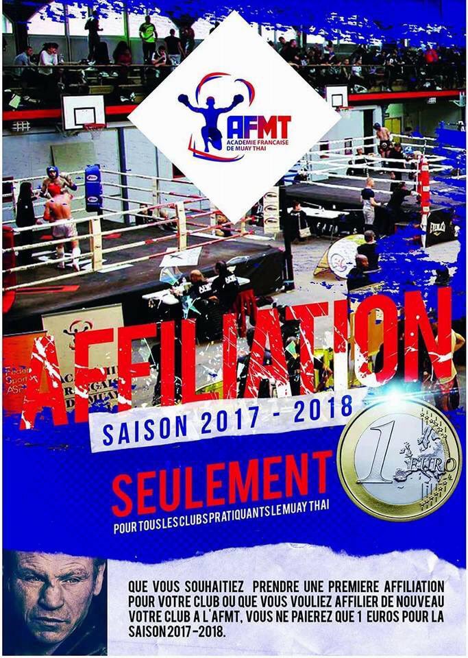 🤜🏻Affiliation à 1€ pour tous pour la saison 2017-2018 
👊🏼Rejoignez l'<a href="/AFMT_MuayThai/">AFMT_MuayThaï</a>   
👉🏼afmt.fr #muaythai #boxe #sport
