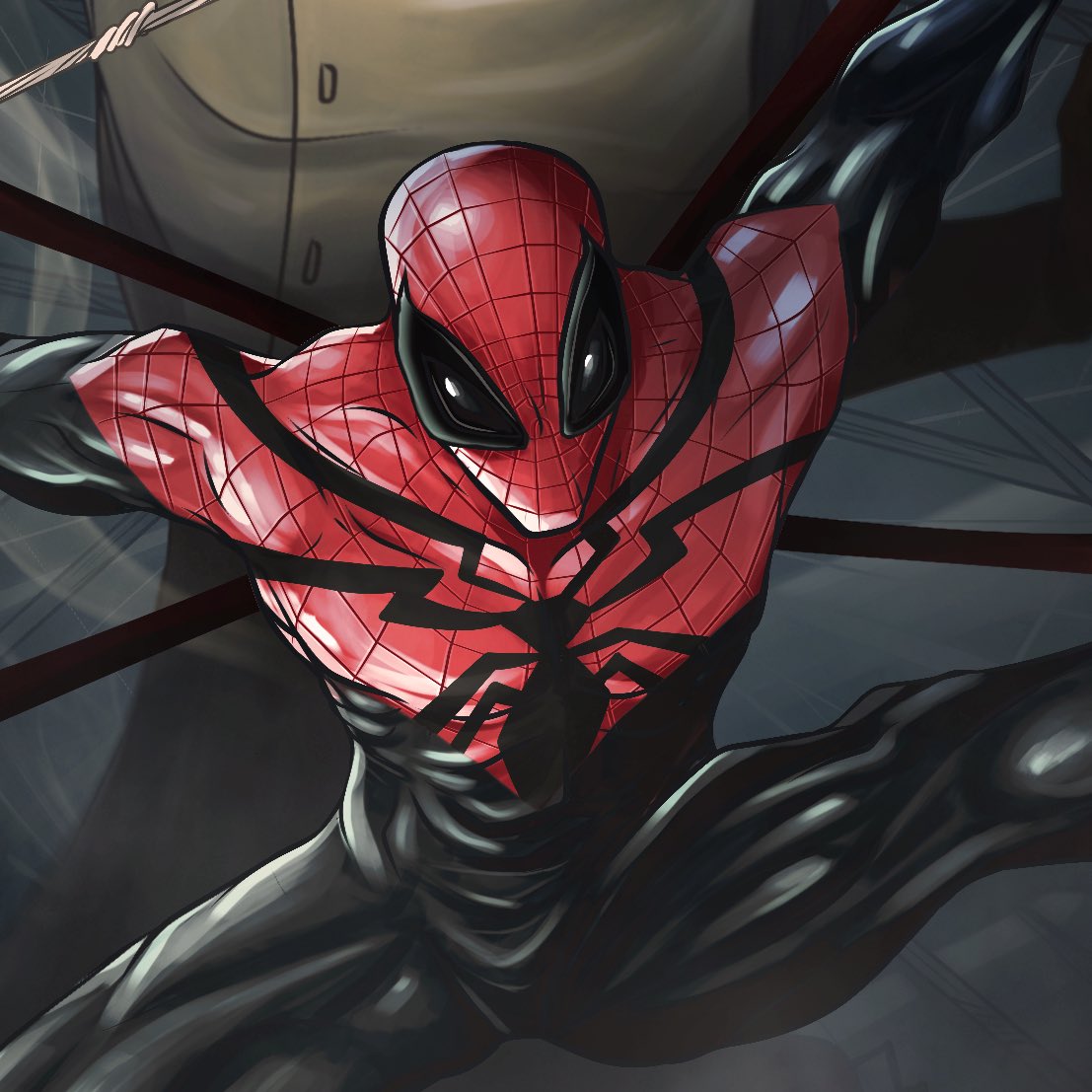 ivanjuarezart's tweet photo. Aquí mi entrada para los @artrounds de #Spiderman con mi versión tipo portada del #SuperiorSpiderman #Marvel 🤘🏻🕷 https://t.co/lvTcCdFR6C