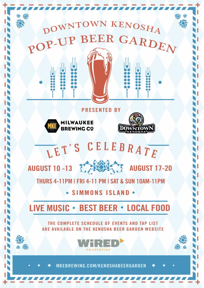 You won't want to miss this! We are so happy to be partnering with <a href="/MKEbrewco/">Milwaukee Brewing Co</a> <a href="/Ian_Mke/">Ian_MKE</a> for this new event!