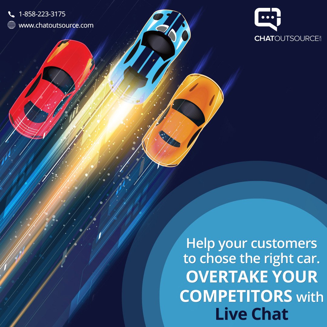 Chat_Outsource's tweet photo. Overtake your competitors with Live Chat. #ChatOutsource #LiveChat https://t.co/sCn7jbsZDt