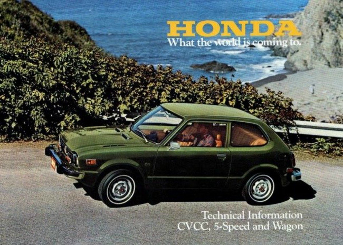 GeorgeCochrane1's tweet photo. HONDA - What the world is coming to...

#Honda #Civic https://t.co/Q2bzFkdv88