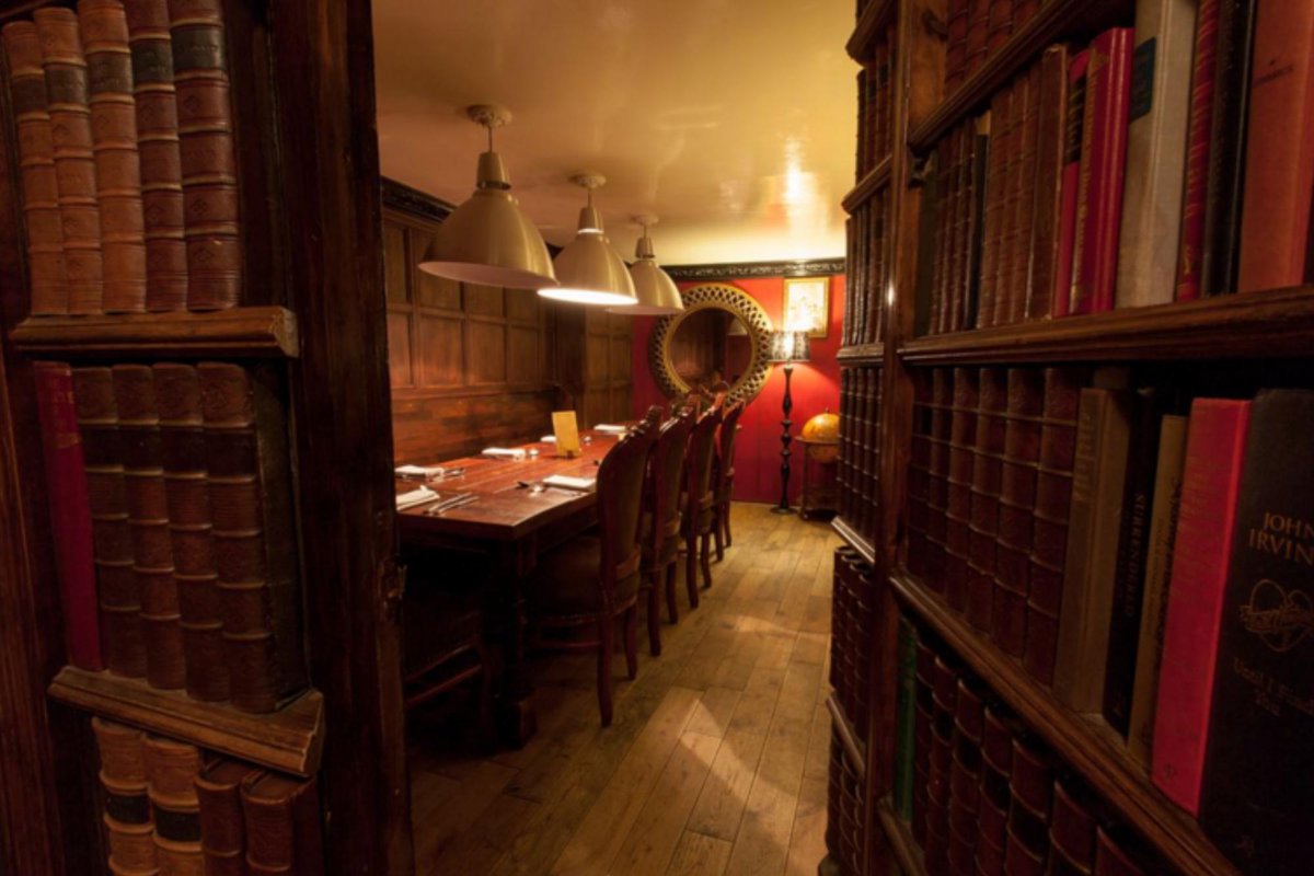 Planning an intimate private dinner visit <a href="/22_NorthStreet/">22 North Street</a> and ask about our Secret Library