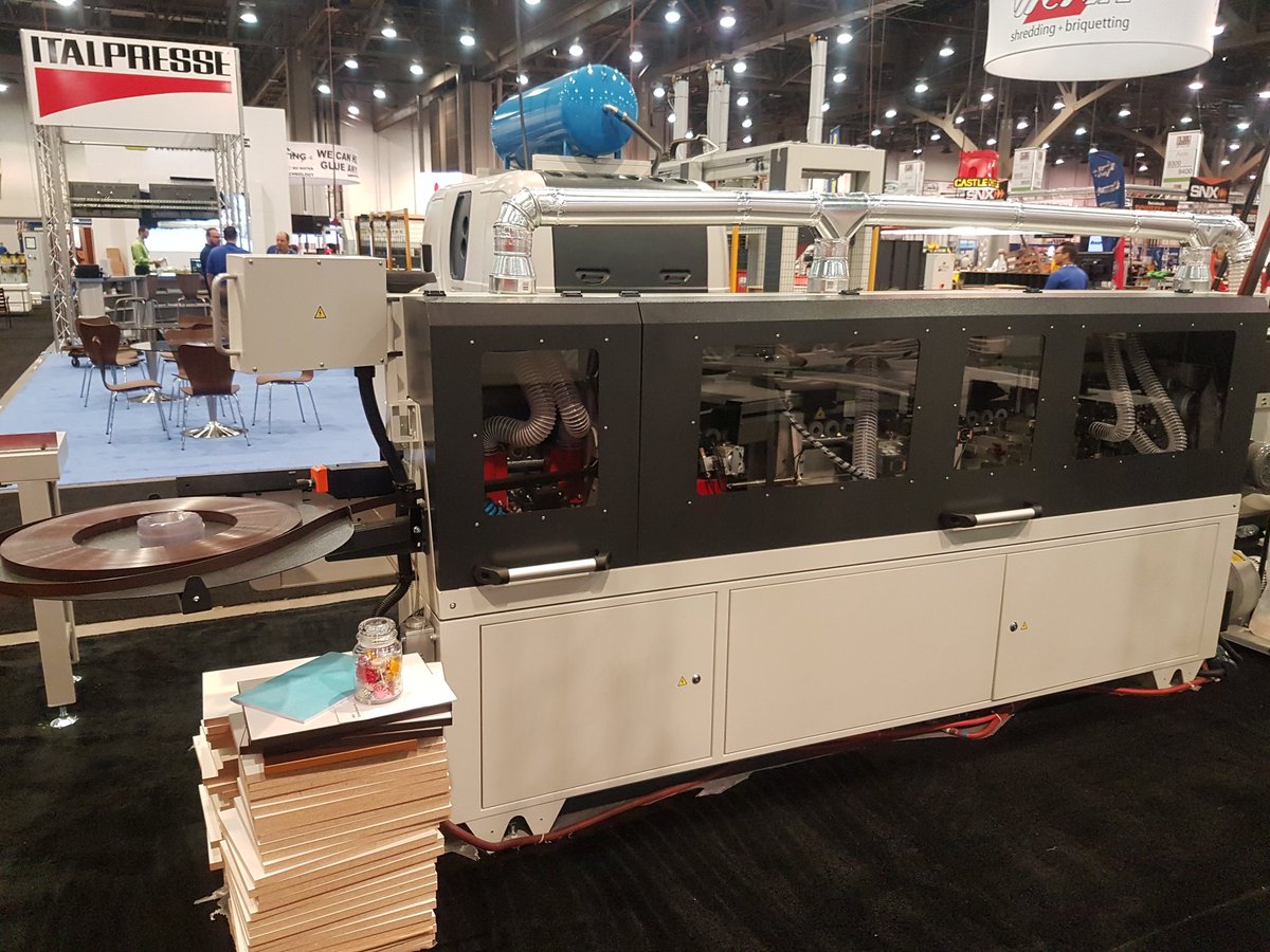 CantekMachinery's tweet image. Come see the new Cantek MX370a edgebander w/ corner rounding at booth 8633 @AWFSFair #AWFSFair #AWFS2017