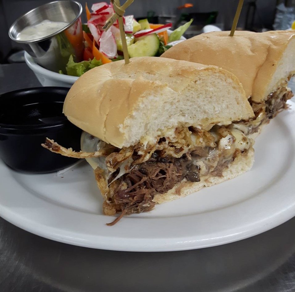 On Wednesday's we do the classics! Classic Beef Dip Sandwich &amp; Soup is our special today! Double dipping is encouraged 😉