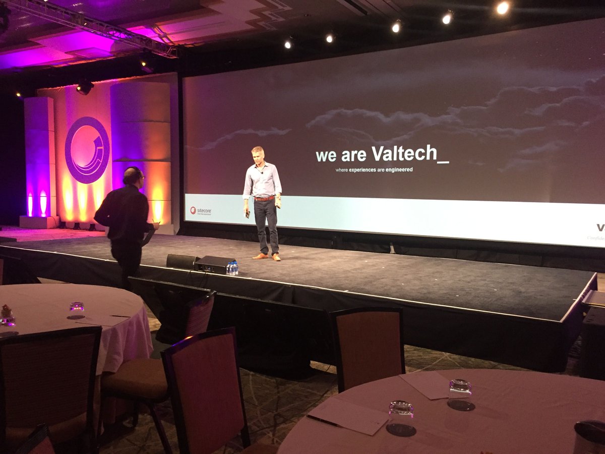 valtech_toronto's tweet photo. Looking forward to our #Sitecore #GSKO keynote at 2:10 today on the main stage with @shannonryan and @simpkinsallison https://t.co/nZFm525YXa