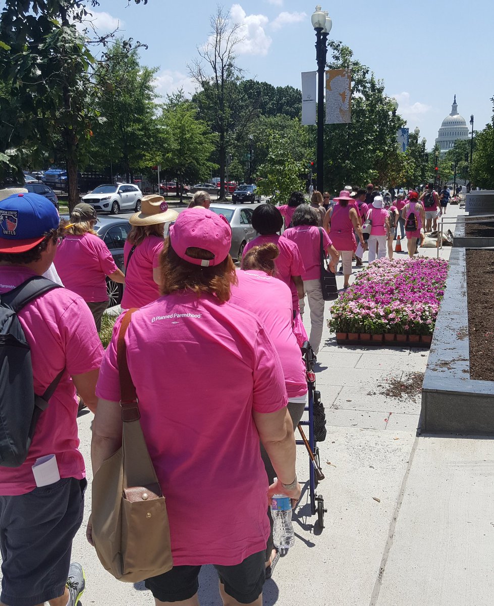PPActionNJ's tweet photo. Today...We #PinkOut D. C. #StandWithPP #StandWithPPNJ https://t.co/KOpuwg9ZJm