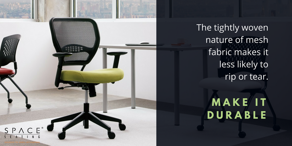 SPACESeating's tweet photo. There is more to mesh than breathability. #durable #officefurniture #SolutionsForEveryAtmosphere https://t.co/B5RwoQ3CcE