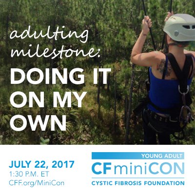 Today’s the last day to register for our young adult #CFMiniCon! Don’t miss out: cff.org/minicon
