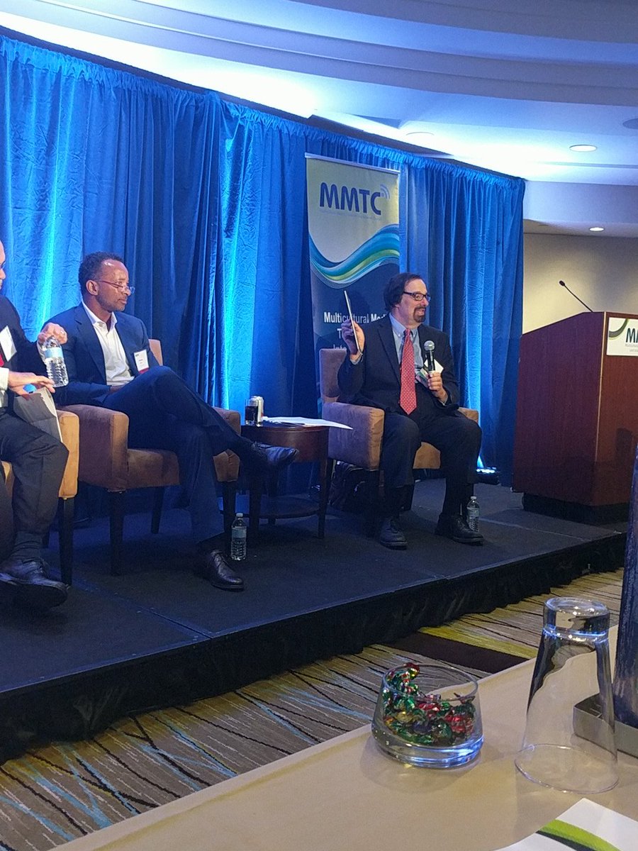 Shay_Jamison's tweet photo. #MMTC17 Live: Session 2 "Increasing Minority Ownership in Television & Radio Broadcasting." @mmtconline #telecom #minorityownership #media https://t.co/ai9krRiQ9y