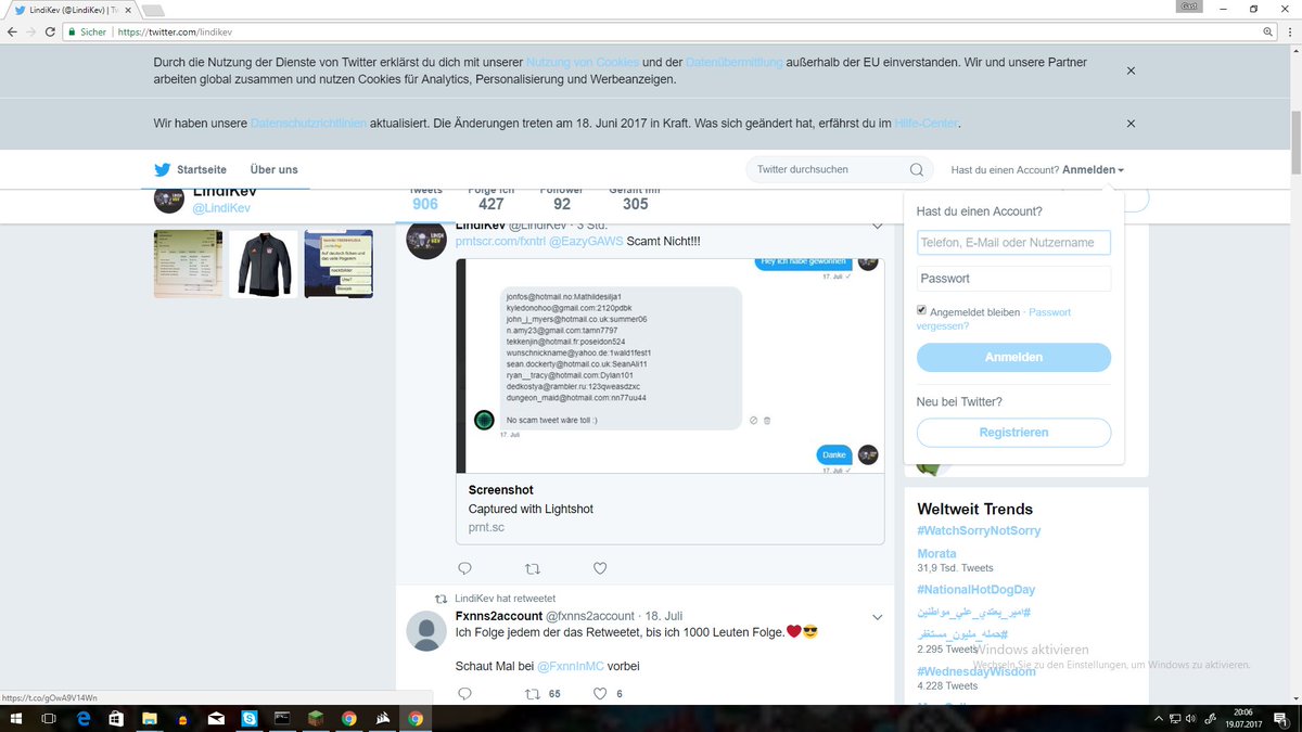 Phlliip's tweet photo. Oh man, wie kann man vergessen, die Alts zu schwärzen... Funktionieren tun sie. Danke https://t.co/y2sJRD5bnD
