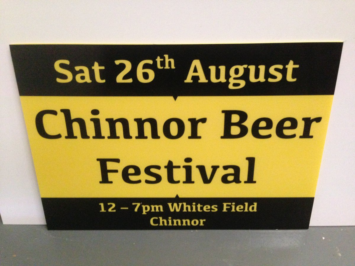 thesevernsignco's tweet photo. Thank you @chinnorbf for choosing us again this year for your festival signage! #oxhour #signmakers
https://t.co/zwl4iMzBCU https://t.co/FnRkzWj8AX