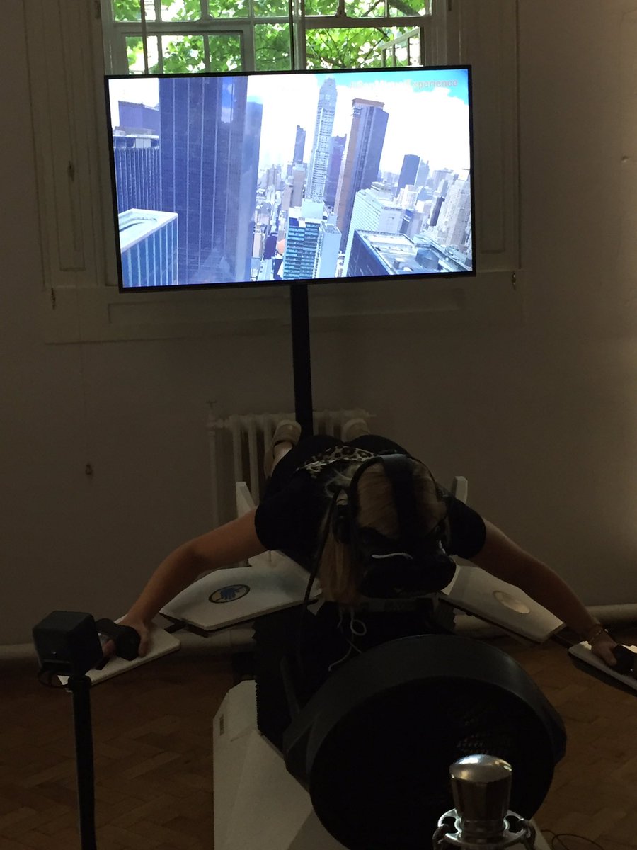 CharlieWhittin1's tweet photo. Just been flyin' like an eagle over New York at the @SanMiguel_UK #sanmiguelexperience #liferich Very cool. Bit unnerving if you look down! https://t.co/L8C67M96J4