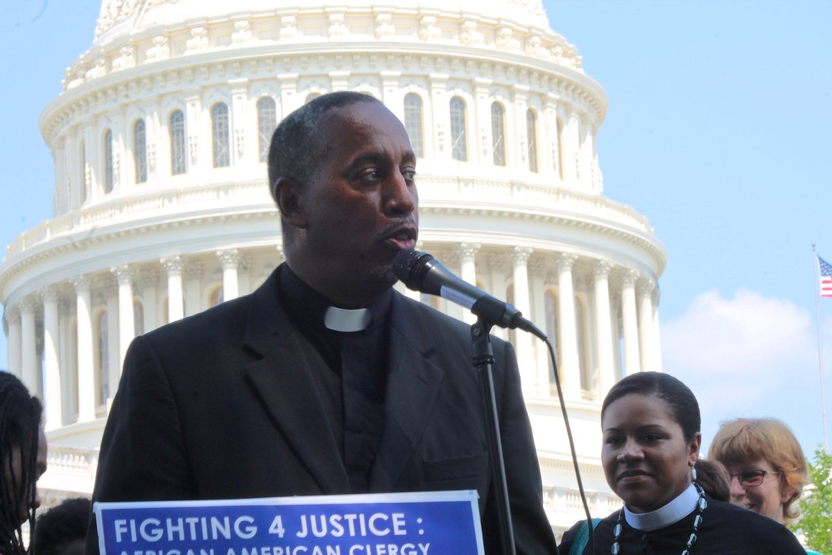 Presbyterian's tweet photo. African American clergy speak out against proposed federal budget and health care plan. https://t.co/d6onf4pNeu #PCUSA https://t.co/jVszPDBRxW