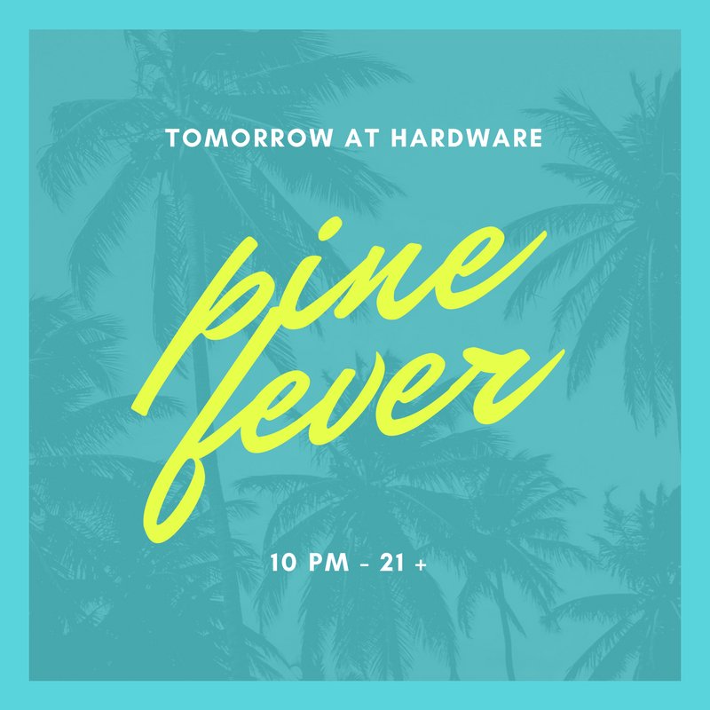 allensthardware's tweet photo. Pine Fever is back this Thursday at 10 PM! It's going to be a beautiful evening in Allentown for a cocktail and dancing. #pinefever https://t.co/4Z4B4Upff2