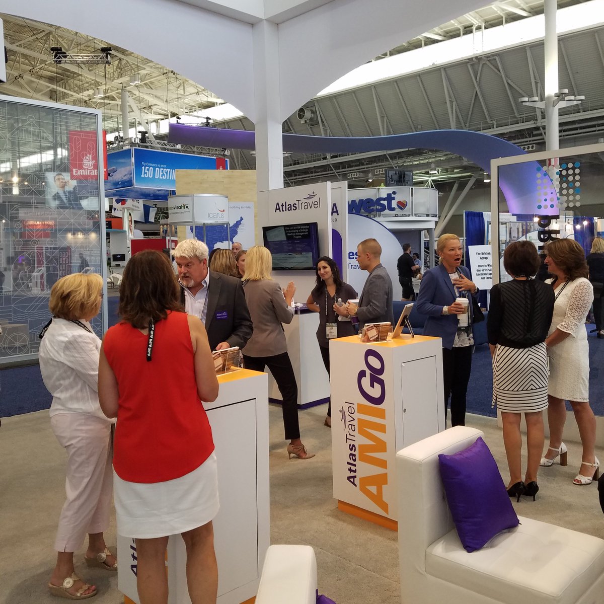 AtlasTravelTalk's tweet photo. We can’t believe #GBTA2017 is over! Thank you to all who stopped by #Booth2250 & @GlobalBTA for another fantastic event! https://t.co/emS8151PWR